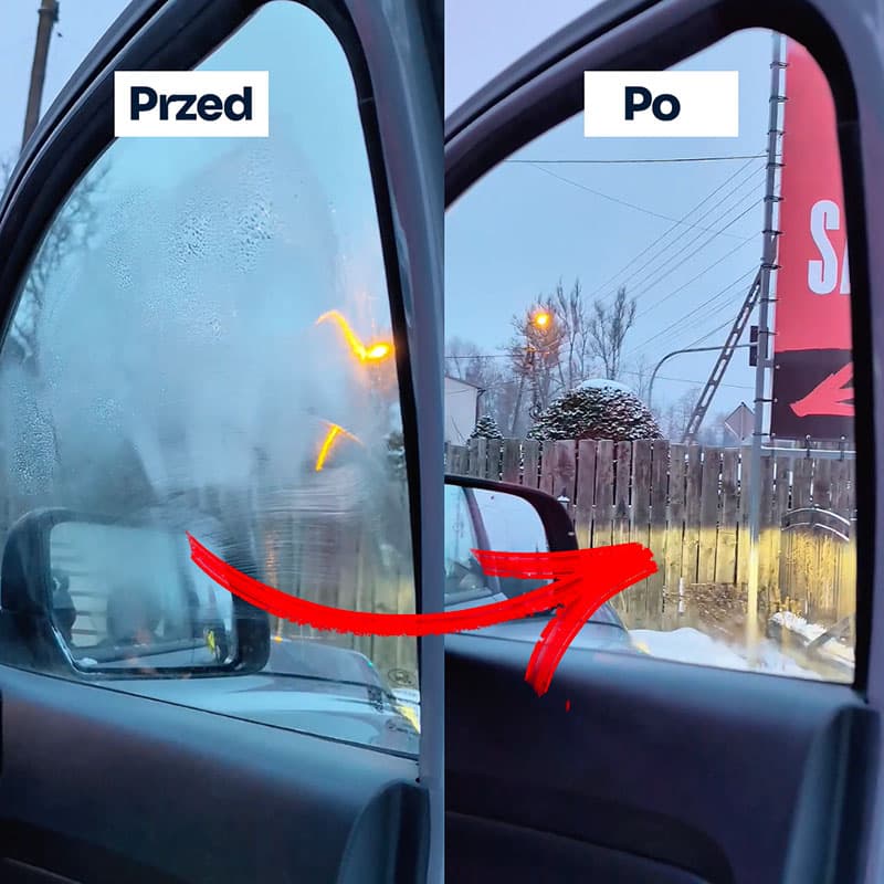 Wiosenny ZESTAW Do Szyb - Diamentowe Szkło + Parochron + WaterOFF + Szklany Specjalista + Opakowanie Premium